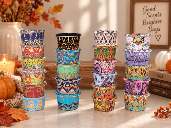 Wax melt cups