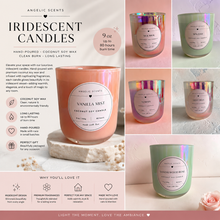 9oz Iridescent Candles